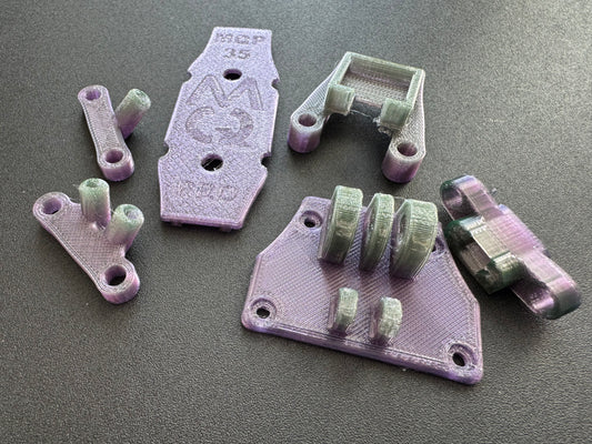 TPU Parts - MQP35 - greenpurple limited to three only